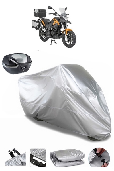 AutoEN Mondial RX1i Evo Rear Bag Compatible Motorcycle Tarpaulin Luxury Quality Thick High Quality
