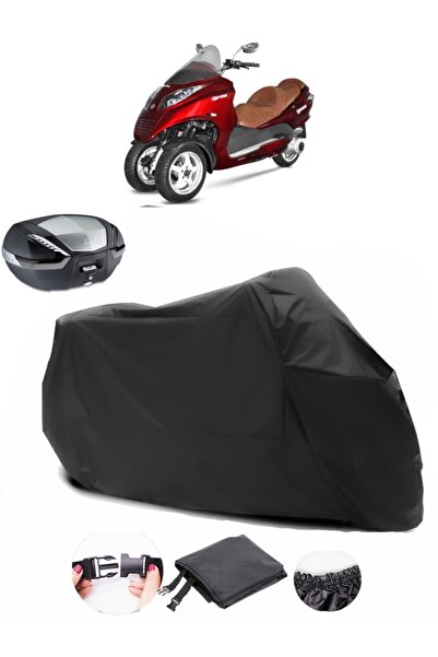 Breen Black Yuki Yb250Zkt Optimus Rear Bag Compatible Motorcycle Tarpaulin Wa...
