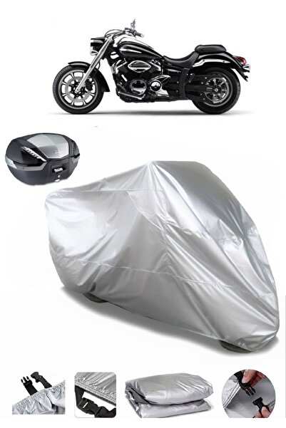 AutoEN Yamaha XVS 950 A حقيبة خلفية متوافقة مع القماش المشمع للدراجات النارية...