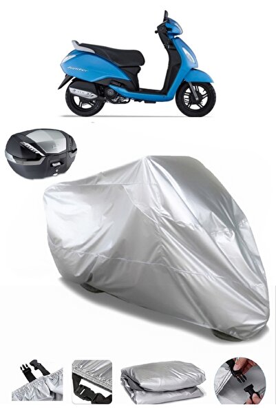 AutoEN TVS Jupiter Backpack Compatible Motorcycle Tarpaulin Luxury Quality Thick High Quality