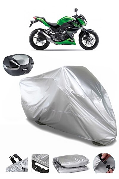 AutoEN Kawasaki Z 300 Rear Bag Compatible Motorcycle Tarpaulin Luxury Quality...