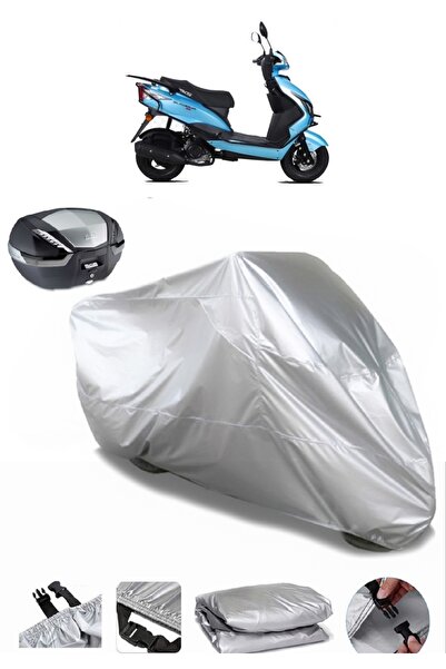 AutoEN RKS Blazer 50 XR Rear Bag Compatible Motorcycle Tarpaulin Luxury Quali...