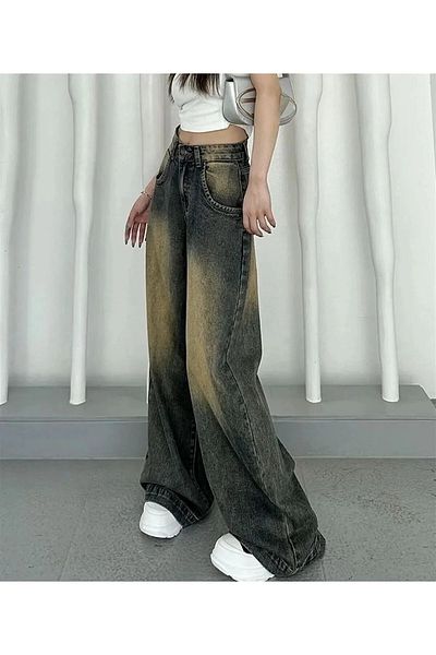 Gofeel Harajuku Baggy Tech Λεπτομέρεια Φαρδύ τζιν