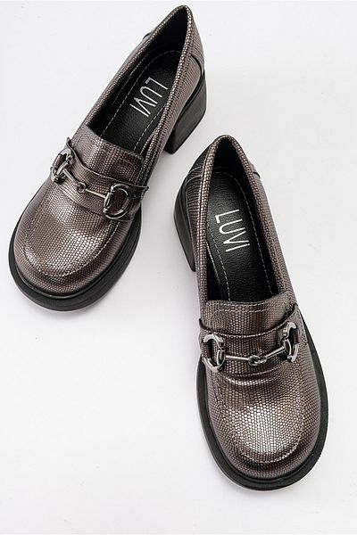 Luvi Pantofi de damă cu model platină SONO