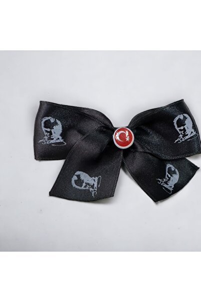 alsaccessories Culoare neagră Semnătură Ataturk în mijlocul lunii și stea Por...