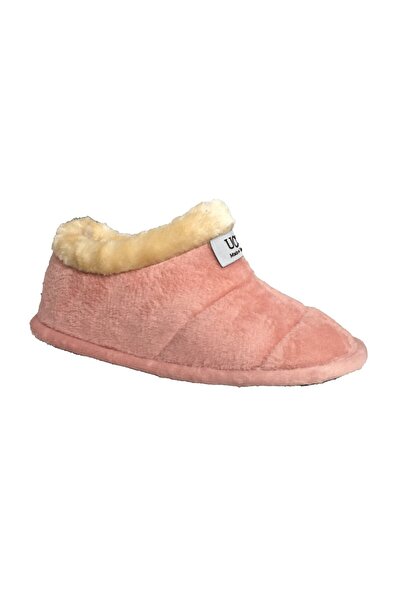 Ayakkabı Ülkesi Unisex Pink Powdered Home Shoes Pandof