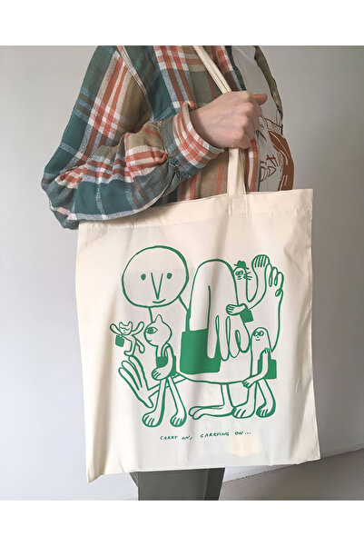 designedfy Μεταφορά τυπωμένη υφασμάτινη τσάντα