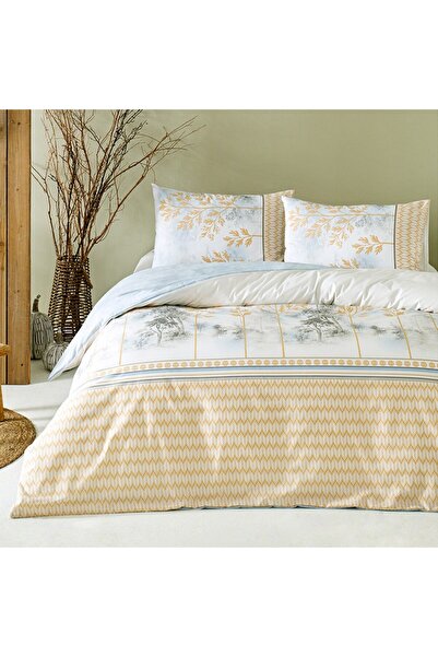 Özdilek Natura Nev Serisi Çift Kişilik Uyku Seti Beyaz