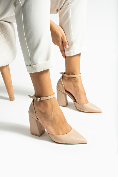 La Limar Туфлі на підборах 85 см з ремінцем на щиколотці на масивному каблуці