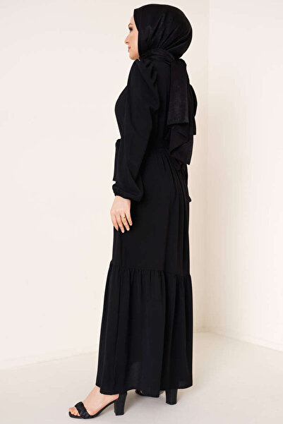 VOLT CLOTHİNG Dámské šaty Ayrobin s detaily na límci