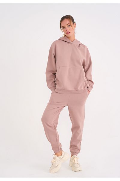 La Sarta Joda Unisex Stone Color Tracksuit Color