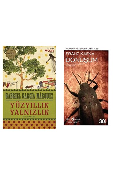 Can Yayınları مائة عام من العزلة - غابرييل جارسيا ماركيز - التحول - فرانز كافكا