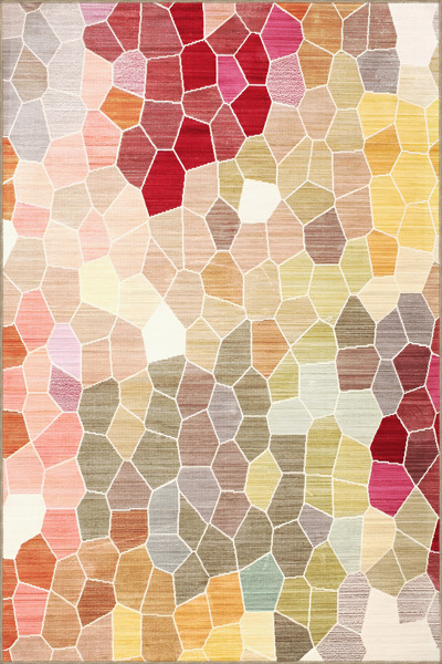 Rugs Modern Halı Multicolored Crystal Partition Patterned Creative Modern Dec...