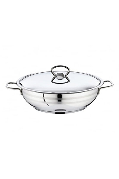 Bestinox 26x8 Cm Çelik Kapaklı Basık Tencere 4,2 Lt