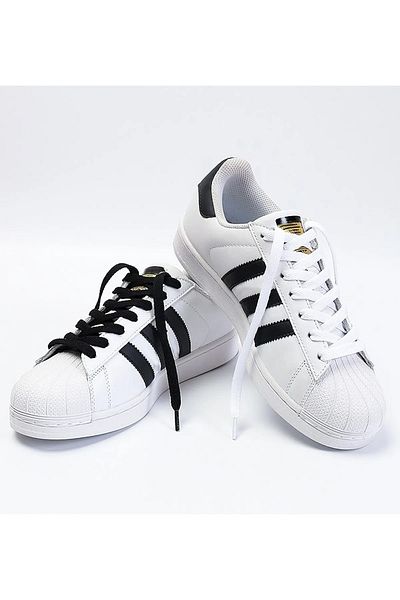 AiryFooT Sports Shoe Laces Nike, Adidas Skechers, Converse Shoe Laces 120 Cm 1 Pair Black