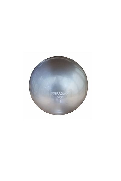 CIWAA Cwa-939 Pilates Weight Ball Pilates Toning Ball Balance and Weight Ball 3 kg