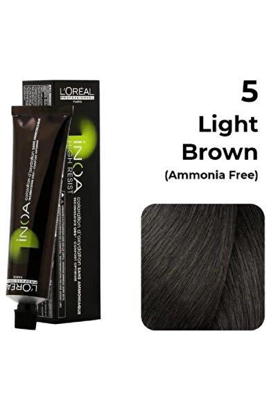 İNOA Oxidant-Free Glycerin Hair Dye 5.0 Light Brown 60 gr. BSecrets.Y120
