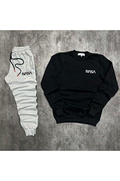VİPER NASA Sweatshirt ve Eşofman 2'li Kışlık Kombin