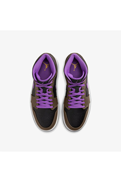 Nike Jordan Air 1 Mid 'Purple Mocha' Erkek Sneaker