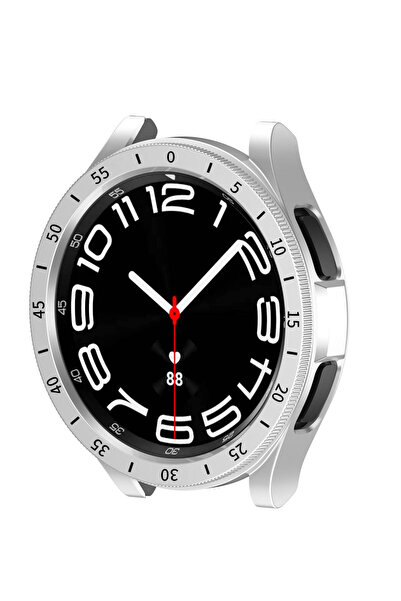 İncisoft Samsung Galaxy Watch 6 Classic 47mm Uyumlu Spor Görünüm Kasa Ve Ekra...