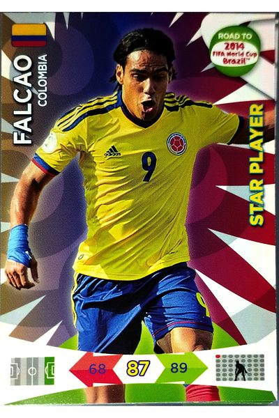 Panini FALCAO STAR PLAYER ROAD TO BRASIL