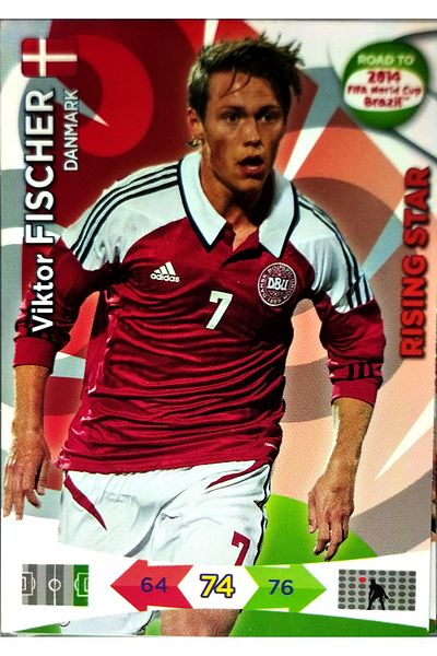 Panini VICTOR FISCHER RISING STAR ROAD TO BRASIL