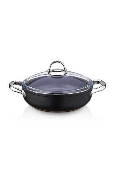 SAFLON Titanium Induction Base 26 Cm Short Pot - 3.8 Liter