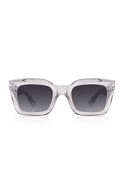 Kinary Unisex Sunglasses Transparent Shiny 1025