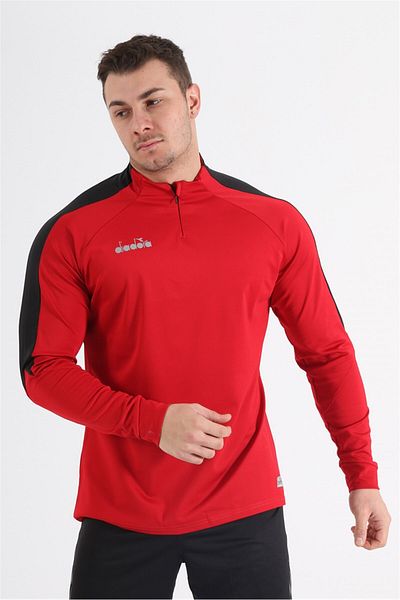 Diadora Mundial 21 Training αθλητική φόρμα Μονή Μπλούζα - Σκούρο Κόκκινο