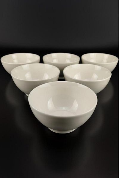 Digithome Whirling Dervish 6-Piece Porcelain Salad Bowl - 14 Cm Tl4052488 C320.003