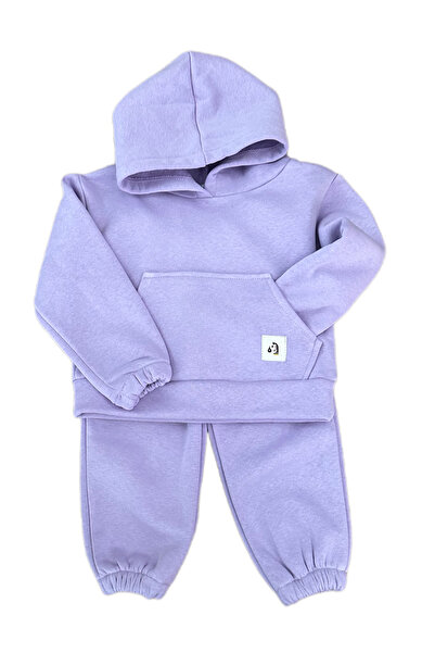 Zebra BABY/KIDS THREE THREAD CHARGED HOODED BOTTOM - TOP SET