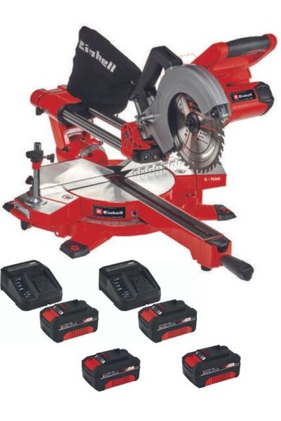 Einhell TE-SM 36/210 Li 4x4.0ah Akülü Kayar Gönye Kesme Makinesi