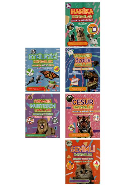 Beta Kids Yayınları 6 كتب مع ملصقات مثيرة لطيفة وشجاعة ورائعة ورائعة ومجانية ...