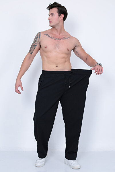 Lukitus Men's Plus Size Sweatpants 2 Pieces