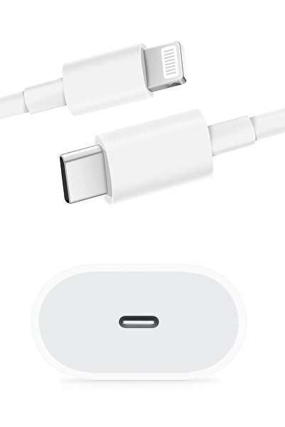 NOYİSKA Iphone Ipad Uyumlu Lightning Şarz Aleti Data Aktarım Kablosu Ve Adapt...