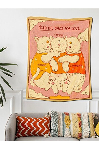 Buka Shops Love Cat Tapestry