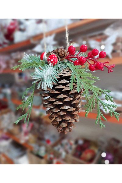 lolipophobi Door Ornament Cone Pendant Door Ornament, Decor, Christmas Ornament, Gift