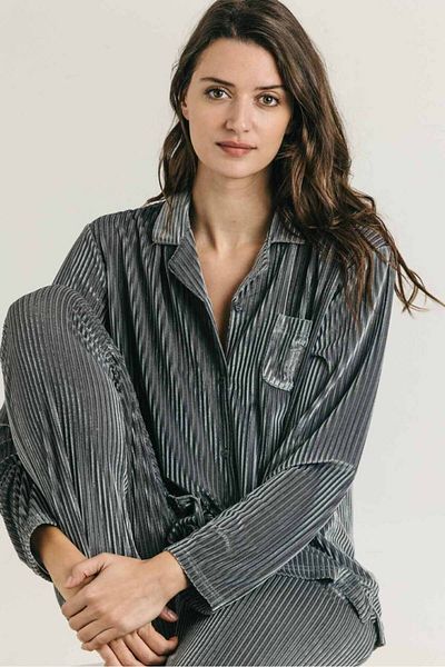 AYYILDIZ 56153 Set pijama gri
