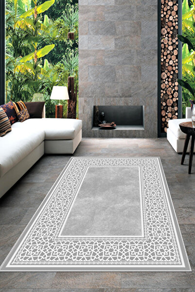 Halise Home Kaymaz Tabanlı Yıkanabilir Dijital Baskılı Halı Yolluk Mutfak Hal...