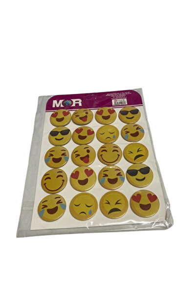 YK KIRTASİYE Trend Emojili Rozet (1 ADET)