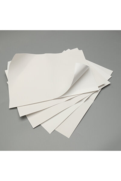 OzmeralBaskı 5 Adet Yapışkanlı Mat A4 Etiket Kartuşlu Mürekkepli Tüm Yazıcıla...