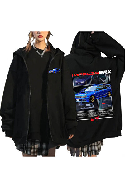 GALASHOP أنيمي الانجراف AE86 الأولي D قلنسوة بسحاب موديل 48