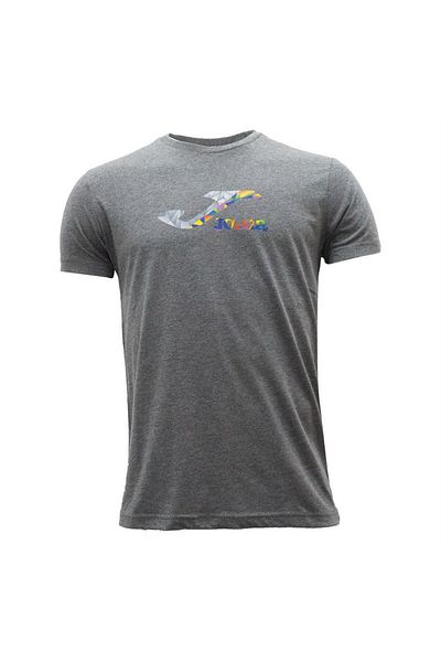 Joma PAINT - Tricou bărbați din bumbac antracit - 4231121
