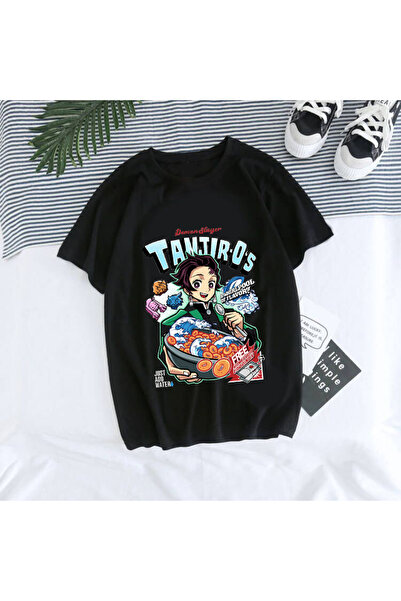 GALASHOP اليابانية أنيمي شيطان القاتل تي شيرت للجنسين تانجيرو كامادو كيميتسو ...
