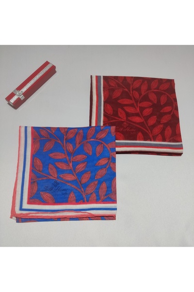 Silk Home Yeni Sezon Desenli Soft Eşarp 2'li Set - Hediyelik