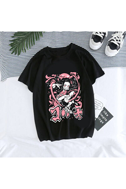 GALASHOP تي شيرت انمي ياباني شيطان القاتل للجنسين تانجيرو كامادو كيميتسو نيزو...