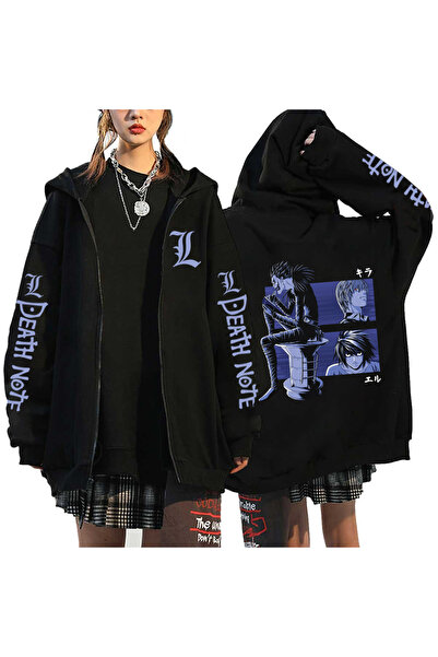 GALASHOP Deat Note Anime fermuarlı Kapşonlu Mod65
