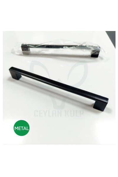Genel Markalar Siyah Köprü Kulp Mobilya Dolap Çekmece Kulpu 160 MM - Mobilya ...