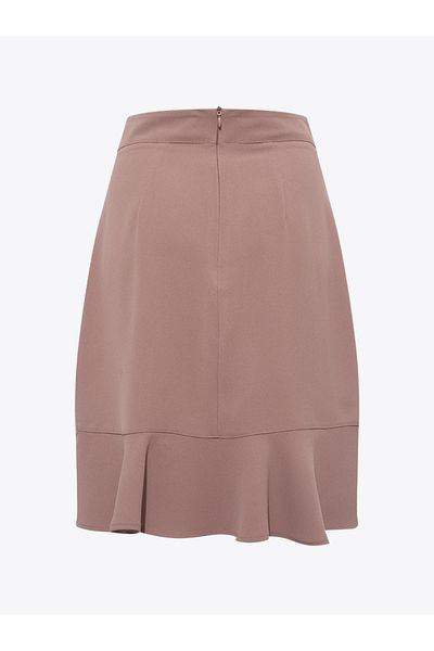 RİVUS Flounce Mini Skirt - Dried Rose