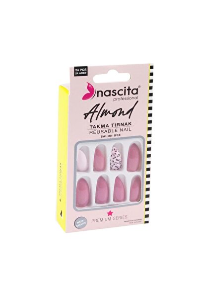 nascita 24'lü Almond Renkli Takma Tırnak - 149